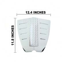 Surfboard EVA Anti-Slip Pad Heel Foot Pad Shortboard Tail Pad Adhesive - 2 Squares - View 8
