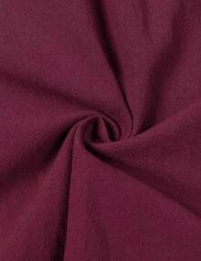 Men's Pure Cotton Retro Lace Up Shirts For Renaissance Pirate Viking Medieval - Burgundy Retro - View 5
