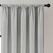 Sheer Curtains 84 Inches Long, White Curtains Living Room 2 Panels Set, Linen Curtains Window Privacy With Filtering (W52 X L84 Inch, Linen), Home Decor - Greyish White - View 4