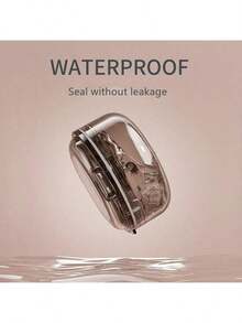 1个多色假牙盒，便携式牙科保持器容器，带清洁浸泡功能，无需电池，适用于局部牙科矫正器和正畸矫治器 - 彩色 - 查看 4