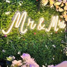 Customizable Neon Signs, Custom Valentine's Day Decoration Neon Signs, Custom Wedding Neon Signs, Neon Name Signs, Custom Wedding Led Neon Signs - 16in/40cm - View 2