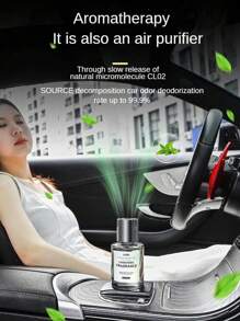 1pc Car Air Freshener, Car Fragrance, Car Fragrance Lasting Freshness, Aromatherapy Ornaments, High-End Internet Celebrity Fragrance