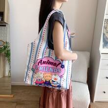 Women Tote Bags - 黑白小熊(背心包) - 查看 8