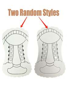 早教鞋带穿线教学玩具，幼儿园小朋友学习系鞋带，蝴蝶结画拼图玩具，手工DIY玩具制作套装，适合儿童圣诞节及 - 彩色 - 查看 9