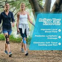 10pcs Sports Tape - Elastic Waterproof Muscle Support Strips, Help Relieve Pain, Ideal For Athletes, Knee, Shoulder And Elbow Injury Prevention