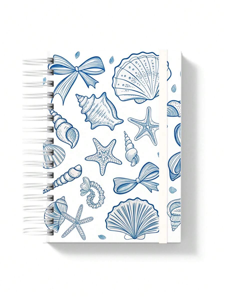 Moreih Paper Premium Notebook 200 Pages (100 Sheets) A5 - White Seabed - View 1