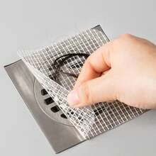 10pcs Disposable Shower Drain Covers Bathroom Hair Catcher Sink Filter Stopper Kitchen Drain Cover Accessories