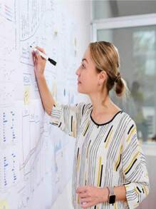 10 pezzi di pennarelli cancellabili con punte per cancellare, facili da cancellare, scrittura fluida, penne cancellabili a base d acqua creative, adatte per classe, forniture per ufficio, con punta a proiettile, di piccole dimensioni, facilmente cancellabili, graffiti, pennarelli per lavagna magnetica in colori e stili assortiti, forniture scolastiche, articoli back to school