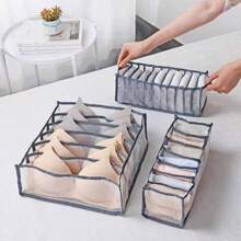 Bra Drawer Organizers, Underwear Wardrobe Organizers Divider, Storage Bins, Closet Organizers And Storage Boxes, Foldable Closet Storage Box For Underwear Bra Socks
