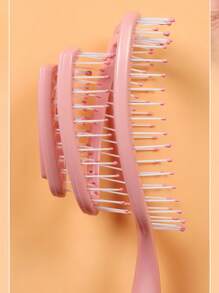 1pc Unisex Paddle Brush - Smooth Styling Comb, Gentle Scalp Care, Durable Mixed Material - Hair Care Tool Suitable For All Hair Types, Goddess High Crown Goddess Specialized Long Hair Curling Massage Blow Drying Volumizing Large Brush