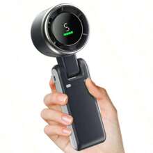 Portable Handheld Turbo Fan, 5 GearWind, 10000mAh Battery Operated, Up To 10 Working Hours, 3 IN 1 Hand Fan Rechargeable With Air Turbo Tech Cooling Fan For Outdoor Activities, Travel, Working, Gifts Boyfirend Teen Back To School