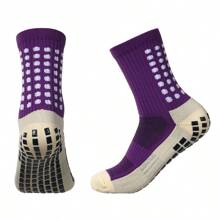 Calcetines antideslizantes de fútbol para hombres y mujeres, calcetines deportivos transpirables con silicona en la suela para fútbol, deportes al aire libre, carrera y ciclismo