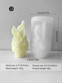 8pcs Combination Dwarf Candle Silicone Mold DIY Dwarf Stone Handmade Holiday Gift Mold