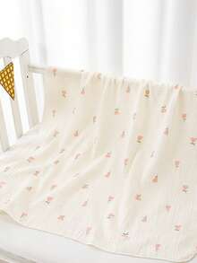 2 szt. ręczników kąpielowych dla noworodków, dwuwarstwowy ręcznik z gazy do owijania, cienki fason na lato, kocyk chroniący przed słońcem, miękki materiał do owijania noworodków (80 cm * 80 cm) - Wielokolorowe - Zobacz 15