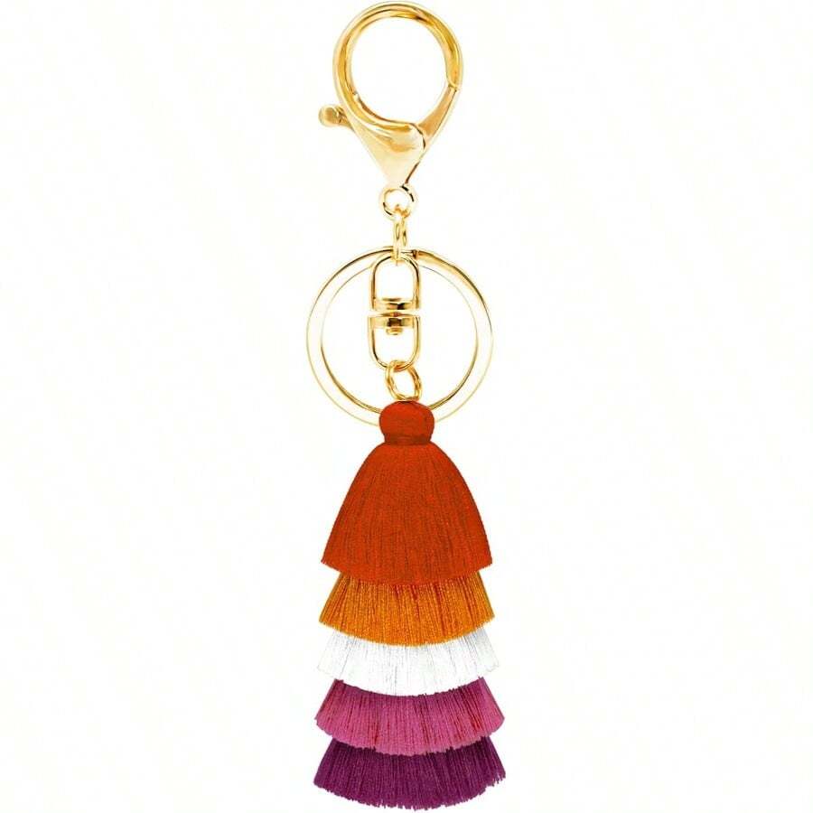 Pride Flag Keychain BTQ Accories Rainbow Keychains BT Pride Bag Charm Purse Charms For Handbags Pride Stuff-0029 - Les - View 1