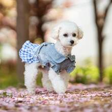 Robe pour chien, salopette décontracté respirante et confortable de style princesse mignonne, tenue légère pour le printemps/été pour chiens de petite/moyenne taille
