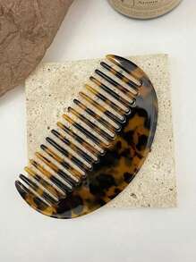 European-Style High-End Acetate Hair Comb - Ins-Style Comb Hair Accessory With Minimalist Elegance, Perfect For Student Dormitory Use. This Sweet And Stylish Portable Comb Keeps Your Hairstyle In Place, Ideal For Touch-Ups, Bangs Styling, And On-The-Go Image Maintenance., Hair Styling Kit, Hair Tool Kit, School Stuff