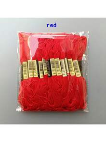 1/2 Packs(24pcs Per Pack)Cross-Stitch Threads, Colorful Embroidery Floss For Handcraft DIY Sewing And Garment Decoration - Multicolor - View 5