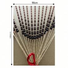 90x180cm 时尚串珠流苏门帘，家居装饰