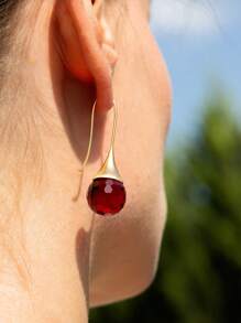 1 Paar elegante und raffinierte modische Damen-Ohrringe als Hänger, perfekt für den täglichen Gebrauch und Festlichkeiten, Bankette zum Tragen (ohne Verpackung)