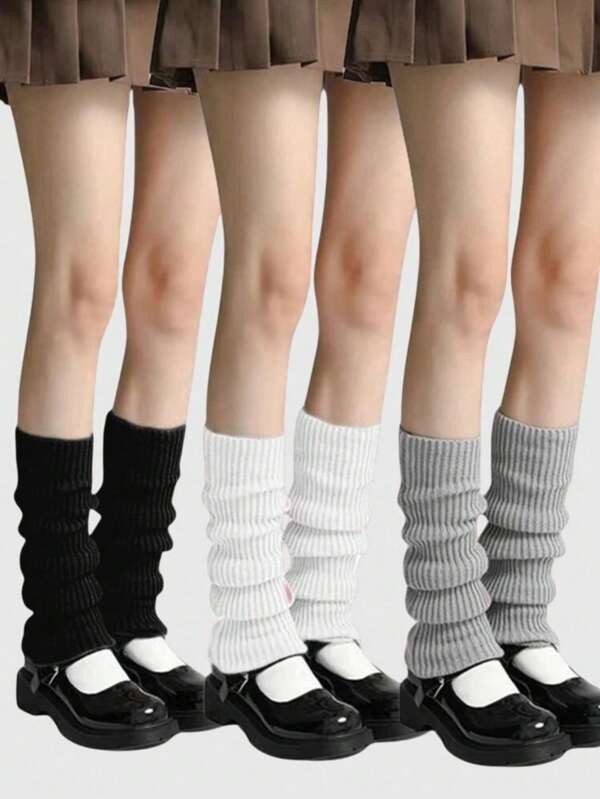 Calentadores de piernas estilo Lolita, calentadores largos tejidos con volantes y lindos, cubiertas para los pies, calentadores de brazos blancos, polainas para la pantorrilla estilo Kawaii, dulces calentadores de piernas, Y2k