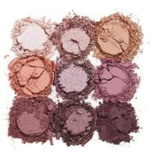 ColourPop Going Coconuts Nude Eyeshadow Palette - Cool-Toned Brown Eye Makeup Palette With 9 High-Pigment Matte And Shimmer Eyeshadow Finishes - Ultra-Velvety, Long-Wearing Formula (0.3 Oz)