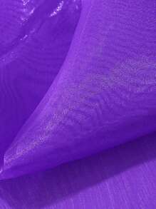 1 buc. Material organza în 4 culori, accesorii de nuntă DIY, voal transparent în culoare solidă pentru decorarea miresei