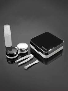 eyekan Minimalist Mirror Contact Lens Case, Portable Leak-Proof Contact Lens Kit With Mirror, Suitable For Soaking Contact Lenses For Travel And Home Use.School - Mirror Care Box - View 12