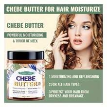 Chebe Butter, Nourishes Hair, Intensely Moisturizes, Repairs Split Ends, Damaged And Dry Hair. Strengthens And Softens Hair.