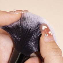 10 pezzi set di mini pennelli per il trucco con custodia, kit di pennelli da trucco da viaggio, pennelli cosmetici portatili a funzione completa per un trucco perfetto