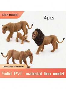 1 pezzo Modelli statici di animali selvatici, in materiali solidi, forme simulate, per coltivare le abilità cognitive dei bambini sugli animali, adatti per l'insegnamento, la stagione scolastica, regali per Ognissanti e decorazioni