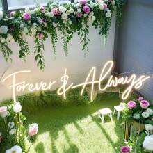 Customizable Neon Signs, Custom Valentine's Day Decoration Neon Signs, Custom Wedding Neon Signs, Neon Name Signs, Custom Wedding Led Neon Signs - 16in/40cm - View 3