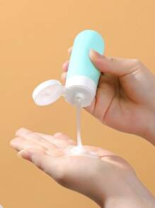 Leak Proof Travel Bottles Set - TSA Approved Refillable Containers For Shampoo & Lotion - Squeezable Toiletries For Airplane Carry On, Gym, And Travel Essentials