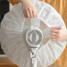 1 pièce Housse de protection anti-pincement pour ventilateur électrique. Couvre-poussière pour ventilateur électrique pour école, bureau, maison, voyage, sac, organisateur, rangement