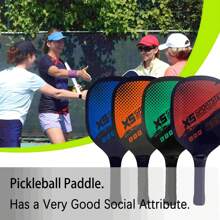 Thickened Pickleball Racket Set, 2 Rackets +4 Balls +1 Bag, Lightweight, Sturdy And Durable, With Comfortable And Anti-Slip Handles, Easy To Handle And Fun, Suitable For Both Indoor And Outdoor Sports, For Both Men And Women, Beginners To Practice And Outdoor Play. Thickened Pickleball Rackets, Essential Equipment For Pickleball Enthusiasts, A Perfect Gift For Relatives And Friends