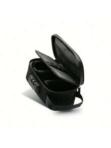 1个防臭袋，密码锁，烟草袋，可锁防臭袋，吸烟工具收纳袋，便携式烟斗锁袋，碳衬防臭旅行收纳盒（8x4x2.75英寸） - 彩色 - 查看 8