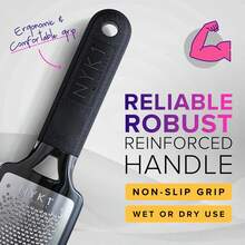 RUSTPROOF Foot File Callus Remover For Feet With Catcher (XL Size) NYK1 MEGAFILE Foot Files For Hard Skin Remover For Wet & Dry Use - High-Performance Scraper With Textured Grip For Non-Slip Control - Nyk1 Smoothie Foot File - View 12