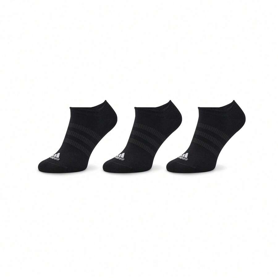 Adidas Unisex SOCKS 3 PACK - Black and White - View 1