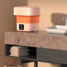 OBOVAY Portable Mini Dehydration Washing Machine, Suitable For Dorms, Students, Socks, Underwear, Rental, Travel, Free Shipping - EU C Type Plug(220-240V) - View 7