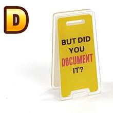 Acrylic Desk Sign "I Will Be Back In 10 Minutes, But If I Don't Come Back, Please Read This Sign Again" Humorous Office Decoration, Unisex Colleague Gifts, Multifunctional Room With Various Slogan Decorations.Desk Accessories,Desk Accessories Office,Office Decor,Office Decor And Accessories, Room Decor Home Decor Ornaments Home Miniature Things