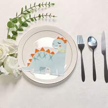 20pcs/40pcs Summer Cartoon Dinosaur Design Disposable Paper Napkins - Suitable For Parties, Picnics, BBQs, Lunches, Tailgate Gatherings