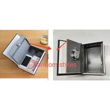 Creative Dictionary Book Shaped Piggy Bank With Lock, Hidden Safety Lock, Cash Coin Storage Box/Savings Container - Multicolor - View 9