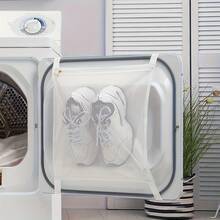 1 Piece Of Sports Shoe Drying Bag, Durable Shoe Washing Bag With Elastic Straps, Sports Shoe Washing Bag, Sports Shoe Washing And Drying Mesh Bag, Washing Machine Drying Bag Suitable For Shoes, Clothes And Clothing, Home Decoration - 1個 - 查看 1