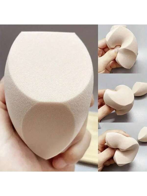1pc/5pcs Fashionable Jumbo Pink/ Super Big Makeup Sponge