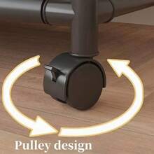 Double Layer Clothes Hanger, Large Capacity Multifunctional Bedroom Clothes Hanger, Portable Coat Rack, Vertical Clothes Hanger, Easy To Assemble, Convenient To Move, Suitable For Bedroom, Living Room And Clothing Store Display