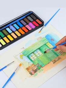 Children's And Adult Specific Brush Set - Durable Nylon Hairstylist Brush For Acrylic/Oil/Watercolor Painting - Suitable For Various Flat And Circular Tips Of Canvas, Face, And Nail Art (Loose Art Supplies) 5PCS/10pcs/18PCS/8PCS, Artist Acrylic Paint Brush Suitable For Acrylic Oil Painting Watercolor, Micro Section Painting, And Rock Painting, Children's Brush Macaron Color Matching