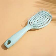 1pc Unisex Paddle Brush - Smooth Styling Comb, Gentle Scalp Care, Durable Mixed Material - Hair Care Tool Suitable For All Hair Types, Goddess High Crown Goddess Specialized Long Hair Curling Massage Blow Drying Volumizing Large Brush