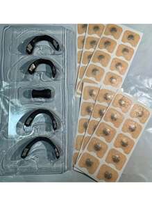 60/30 Magnetic Nasal Strips + 4 Nose Clips + 1 Magnetic Remover, Nose Dilator, 30/15 Pairs Of Anti-Snoring Nasal Strips, 4 Comfort Clips - Increase Oxygen Intake, Reduce Snoring, Improve Quality Of Sleep - Sweat-Proof, Skin Friendly Nasal Strips, Magnetic Nasal Strips, Nose Breath Dilator, Suitable For Both Men And Women