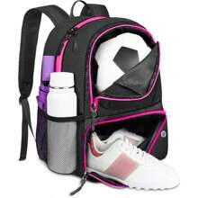 New Large Capacity Detachable Ball Compartment Basketball Bag, Multifunctional Student Outdoor Sports Training Bag, Portable Soccer Ball Bag