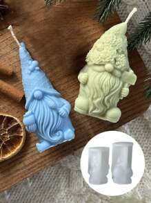 8pcs Combination Dwarf Candle Silicone Mold DIY Dwarf Stone Handmade Holiday Gift Mold